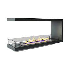 Торцевой сквозной биокамин Firezo Estremità finestra 1000 (выставочный образец)